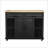 Extendable Kitchen Island with Dining Table, Storage, and Power Outlet, Perfect for Small Spaces and Multifunctional Use-1652572152