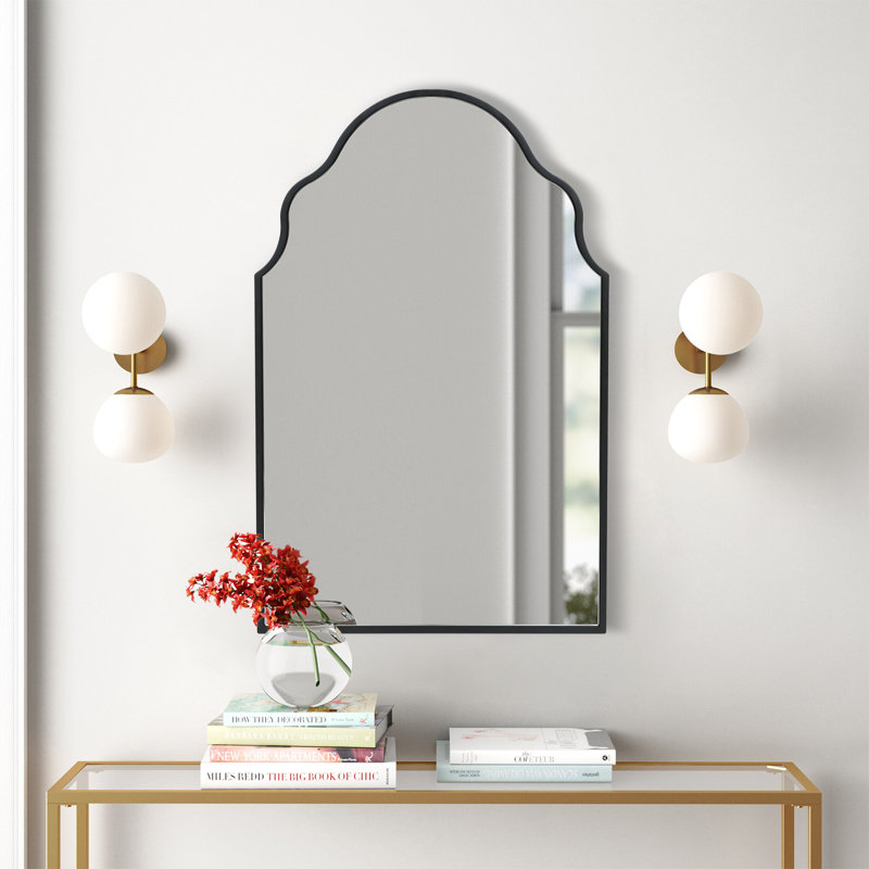 Miroir de salle de bain Antietam, Noir