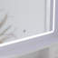 Dressing Table With Led 3-Colour Illuminated Mirror And Power Outlet