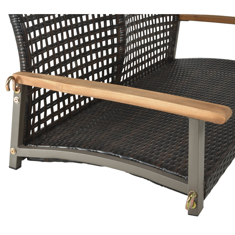 Suspended Bench Cuneo, Brown