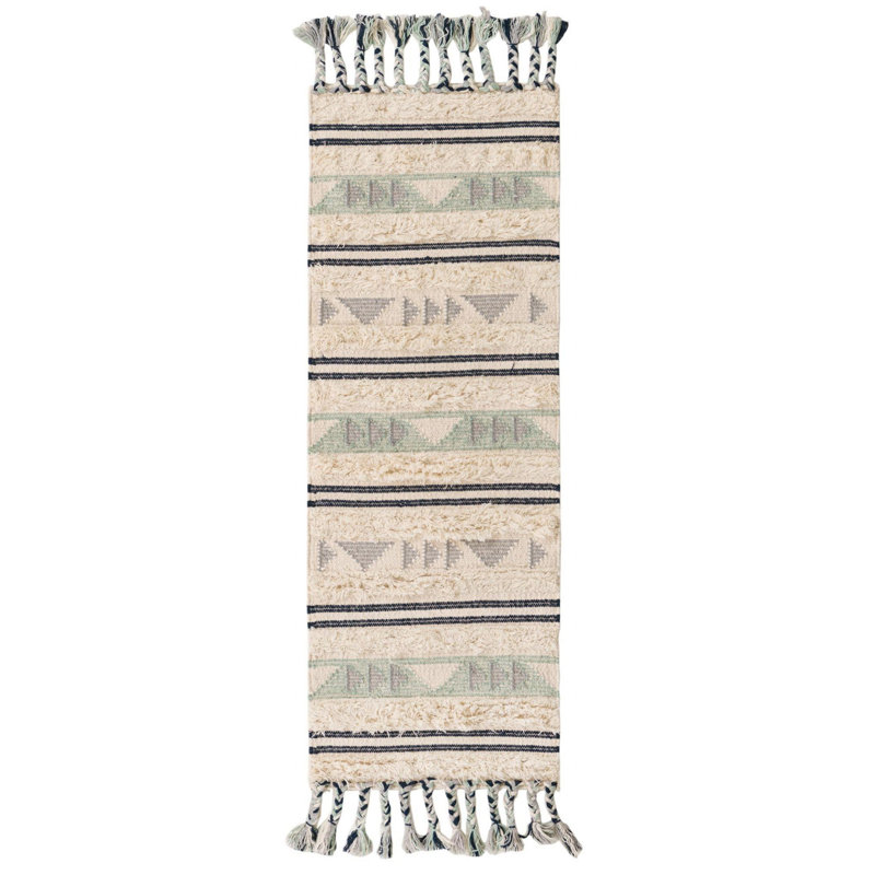 Annunciata Wool Moroccan Indoor Rug, Runner 2'2" x 6'
