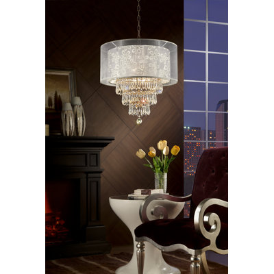 Lustre cylindrique lumineux l 20 po Lagrone