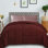 Édredon en duvet synthétique réversible toutes saisons - Housse de couette en microfibre moelleuse