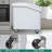 Balconera 27 Gallon Ingredient Bin Commercial Food Container Large Flour Storage Container Bin With 360° Wheels