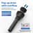 Bathroom Faucet Vessel Sink Faucet Tall Bathroom Sink Faucet With Pop-Up Drain 12.4 Inch Waterfall Faucet Single Handle Faucet For Bathroom Sink 1 Hole Vanity Faucet-107381888