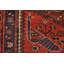 One-of-a-Kind 4'5" X 6'9" 1980s Wool Area Rug in Red
