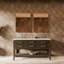 Double Bathroom Vanity with Top-1338080357
