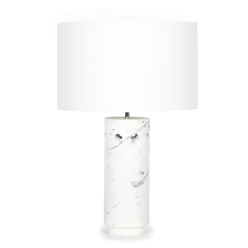 Lampe de table en marbre Odin (blanc)