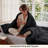 Bedsure Twin Box-Stitch Down Alternative Duvet Insert – Black , All-Season Comforter-101518298-101820270