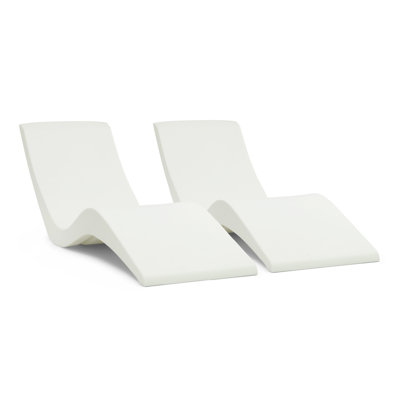 Chaise longue pour piscine de 0 à 9 po d'eau