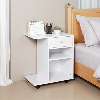 Chariot-classeur, support d'imprimante mobile, petite armoire de rangement
