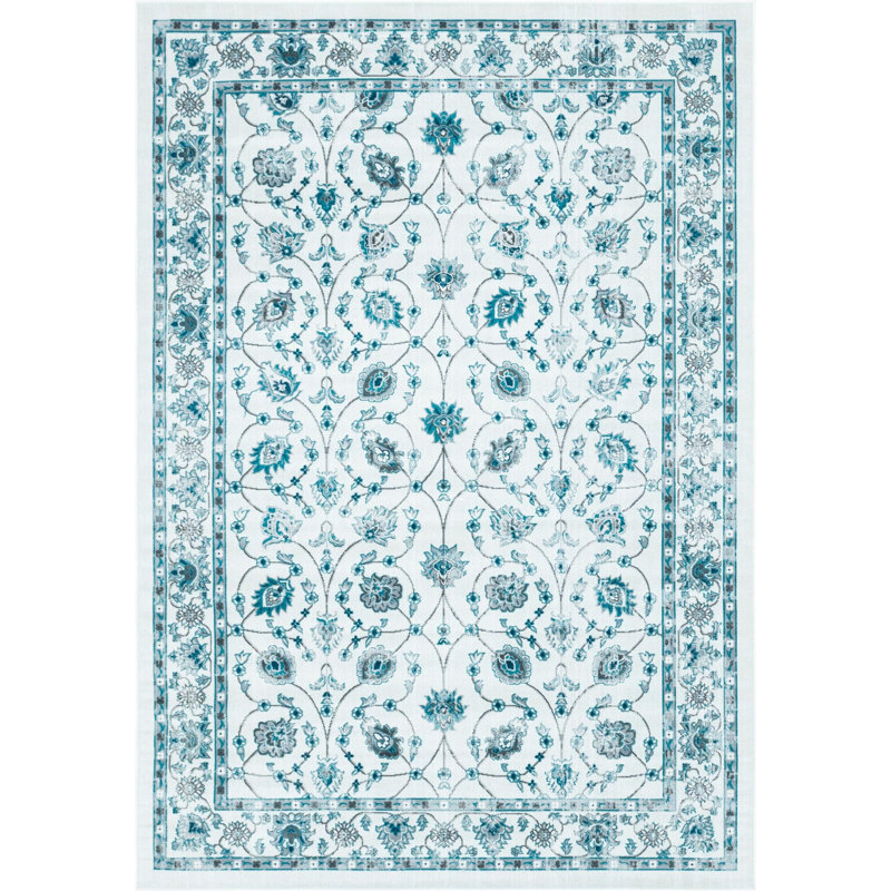 Dota Floral Indoor Rug, Rectangle 7'1" x 10'