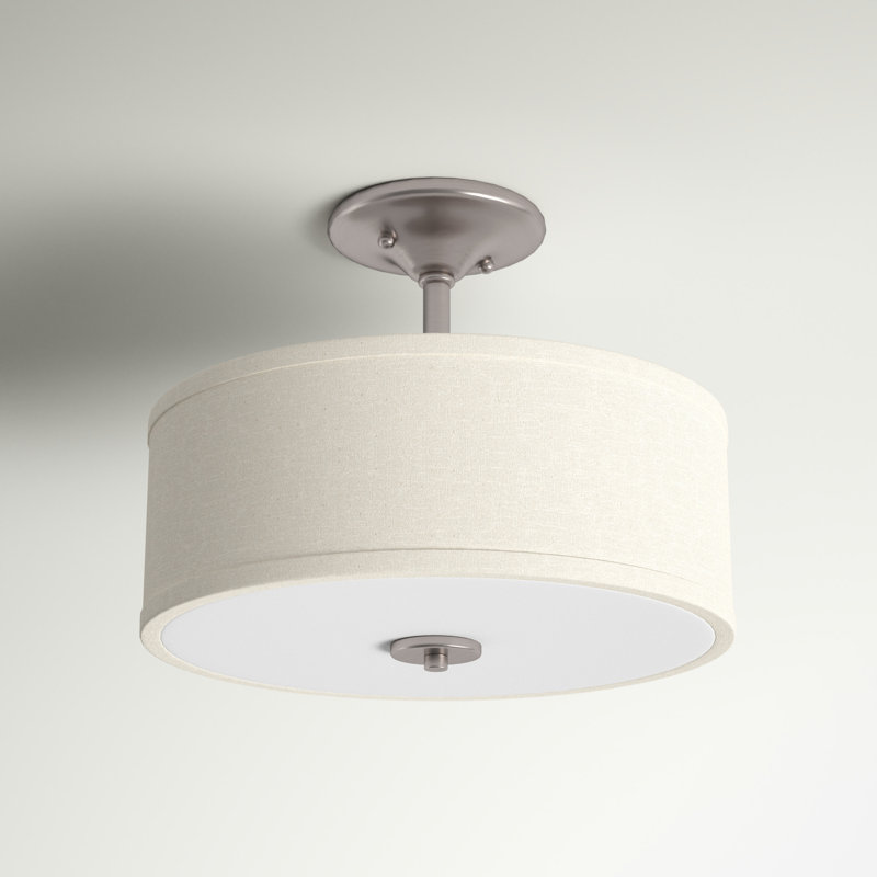 Armindo LED Semi Flush Mount, Brushed Nickel