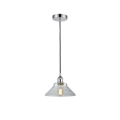 Luminaire suspendu conique à 1 lumière Choccolocco