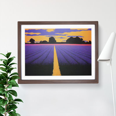 Incomparable Bluebell Field - Single Picture Frame Print