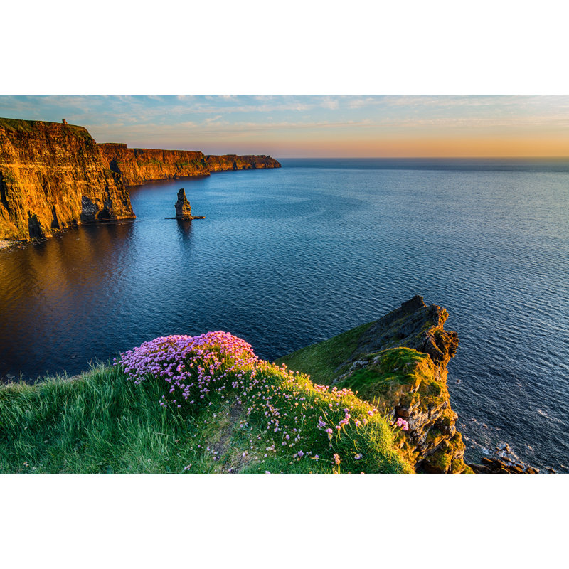 The Cliffs Of Moher - Wrapped Canvas Print, 30cm H x 46cm W x 3.8cm D