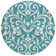 Malek Washable Floral Indoor / Outdoor Rug