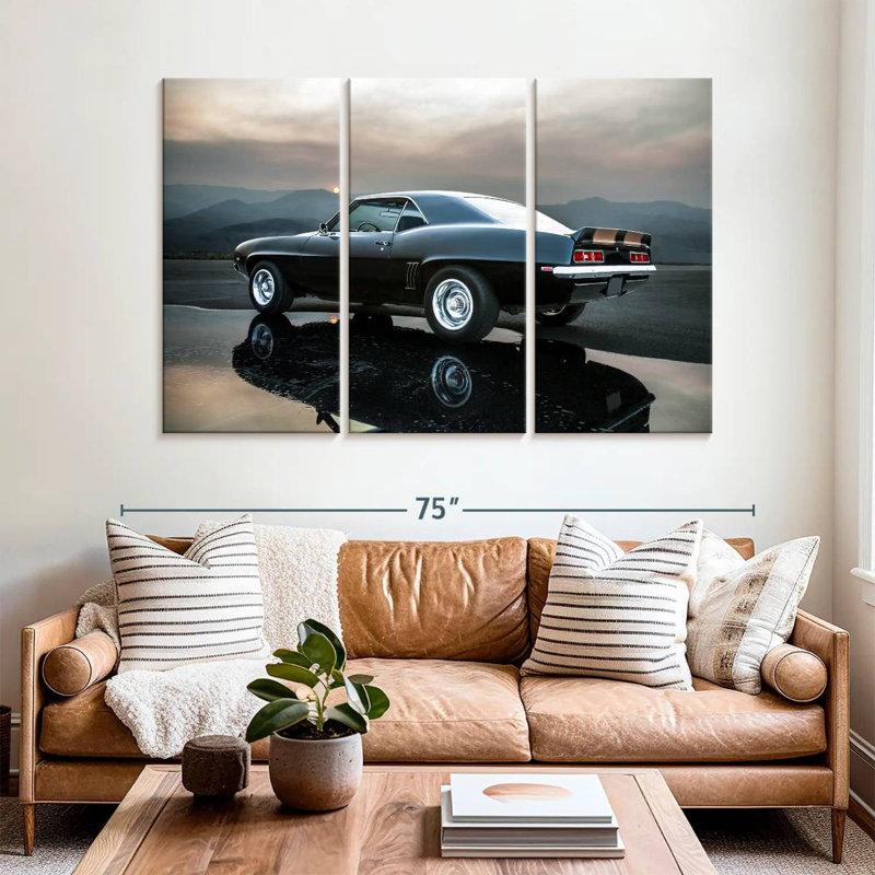 Mehar Muscle Car, 42" H x 65" W
