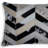 12" x 20" Chevron Cowhide Throw Pillow-735363573