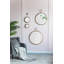 Miroir mural 22 "x 28" avec cadre en fer, miroir décoratif pour le salon, le vestibule, le bureau-405247245
