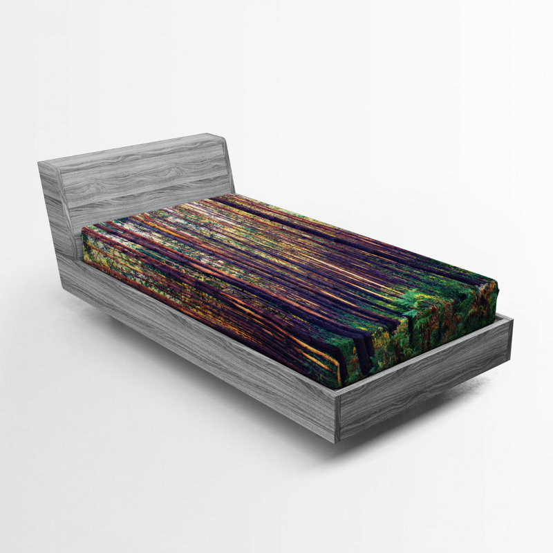 Drap-housse forest, Drap-housse de taille simple