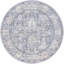 Tapis gris / bleu à motif abstrait Burrill-91034216