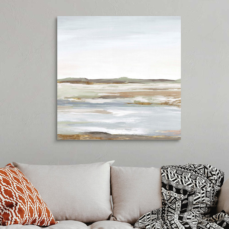 «Vastness I» par Eva Watts - reproduction d'art, Toile tendue, H 36 po x l 36 po, Sans cadre