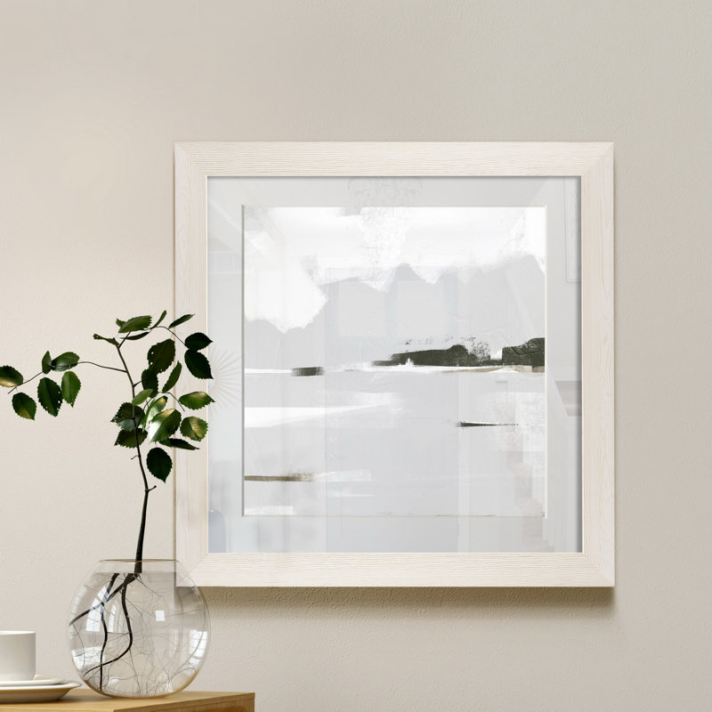 Coastal Haze I-reproduction de photo encadrée, H 17 po x l 17 po x P 1,5 po, Papier encadré blanc, Blanc