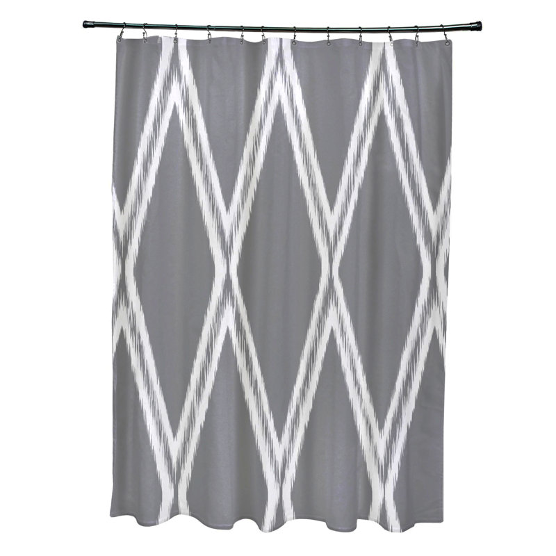 Rideau de douche simple Gate Keeper, Gris