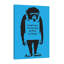 « rire now on blue », reproduction d’impression sur toile tendue-27834716