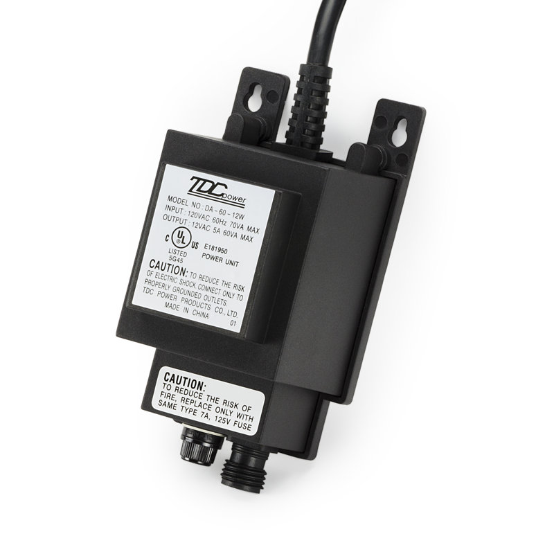 Transformateur électronique 60w 12v