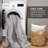 Mina Waffle Weave Textured Cozy Comforter Set-1474785869-1474785879