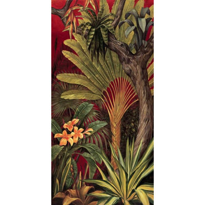 ArtDirect Jimenez, Rodolfo Gallery Wrapped Canvas Art Titled: Bali Garden II