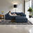 Modular Sofa – 39.8" Cloud Sofa,Corduroy Fabric,Deep Seat Couches Compressed for Easy Delivery
