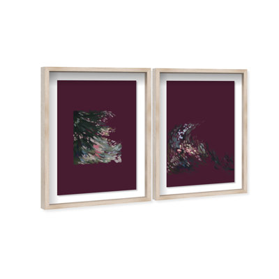 Delicate Spring Set Framed Graphic Art