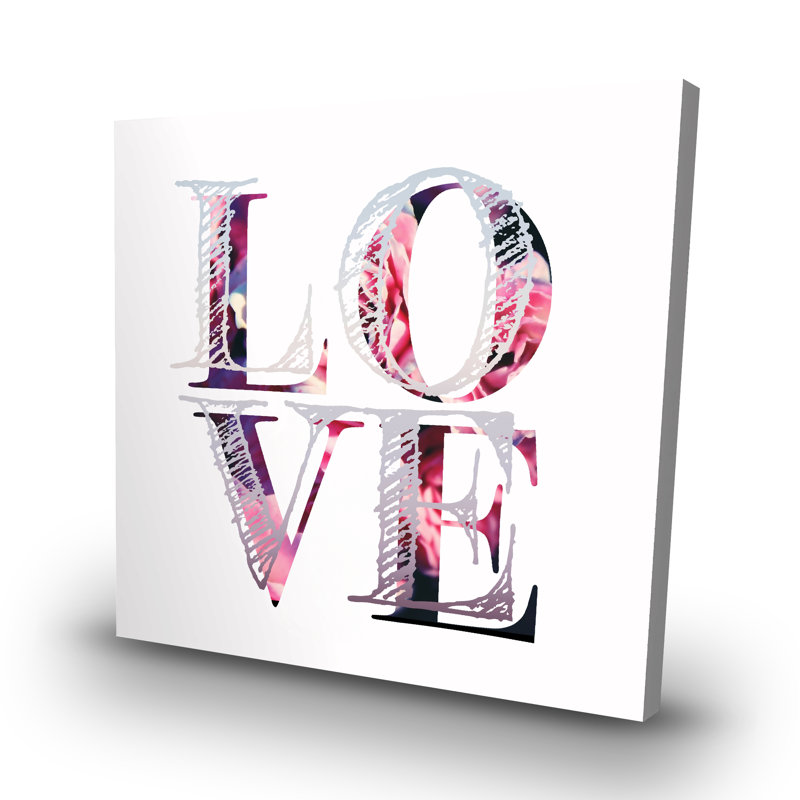 Love bloom - 32"x32" art on canvas