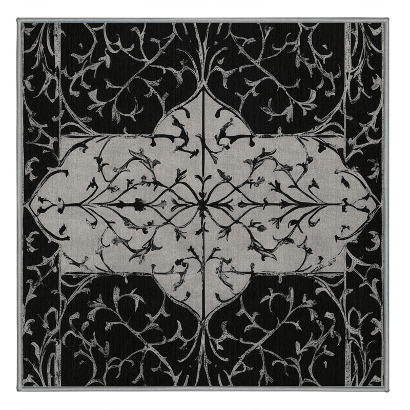 Dusky Halo Rug, Round 8'