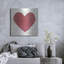 «Rustic Valentine Heart» par Kathleen Parr, art mural en métal 3 pi, 24 po x 24 po-1223016037