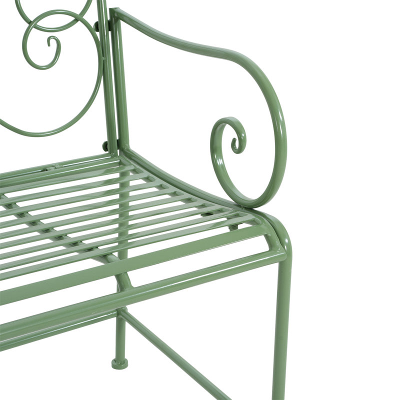 Banc de jardin extérieur Sunnydaze - vert