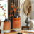 Earth Tones Round Stoneware Vase-338224245