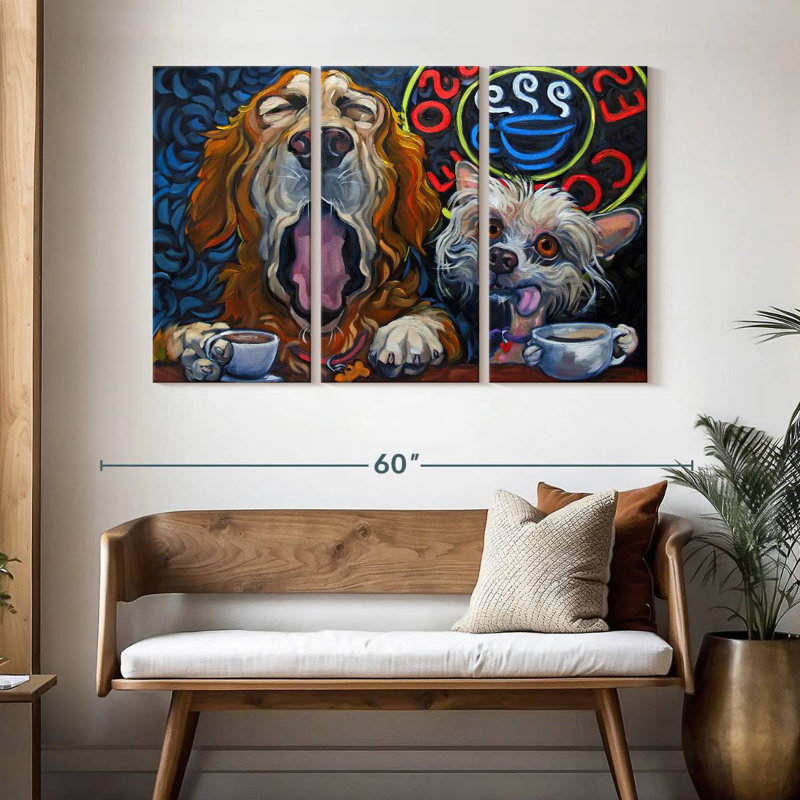 Ketti One Cup Shy, 32" H x 50" W