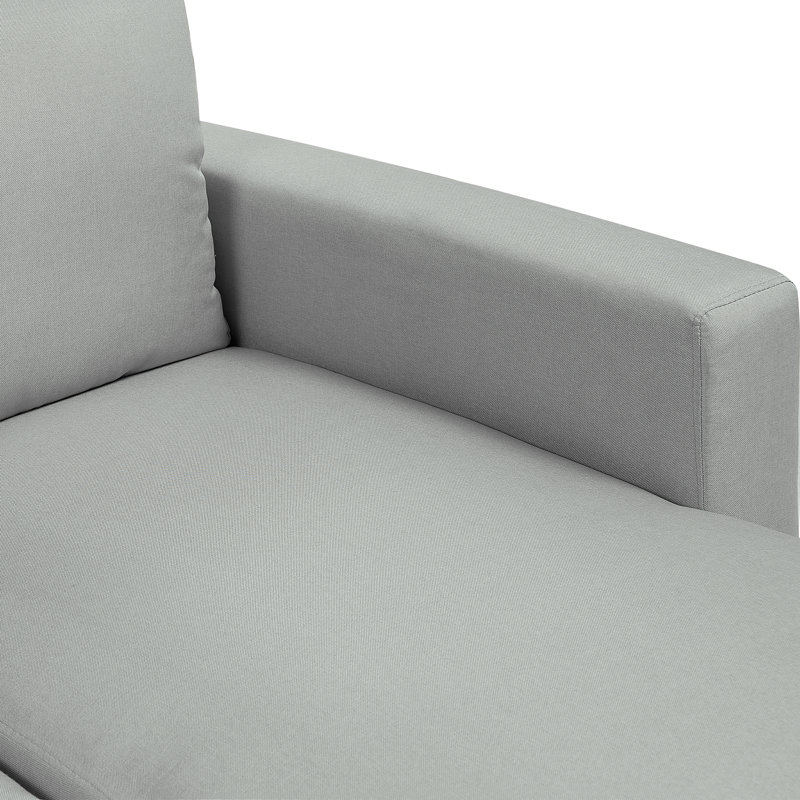Wobner 5 Seater Sofa Bed, Light Grey