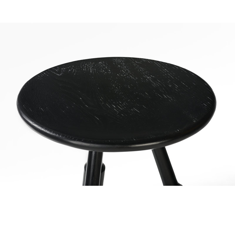 Tabouret de comptoir Finial, Noir