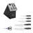 HENCKELS Nola 7 Piece, Knife Block Set