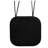 Honeycomb Memory Foam Non-Slip 16" x 16" Chair Cushion Pad with Ties-594513207-656944988
