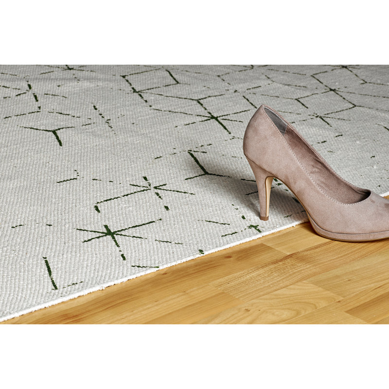 Castle Geometric Hand Woven Area Rug, Rectangular 160 x 230cm