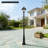 7.87 ft Outdoor Heavy Duty Metal Lamp Post-129160675