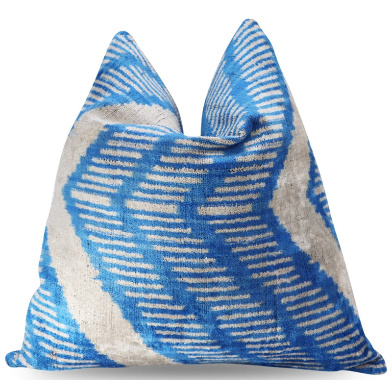 Coussin décoratif géométrique, 16 po x 16 po, Carré