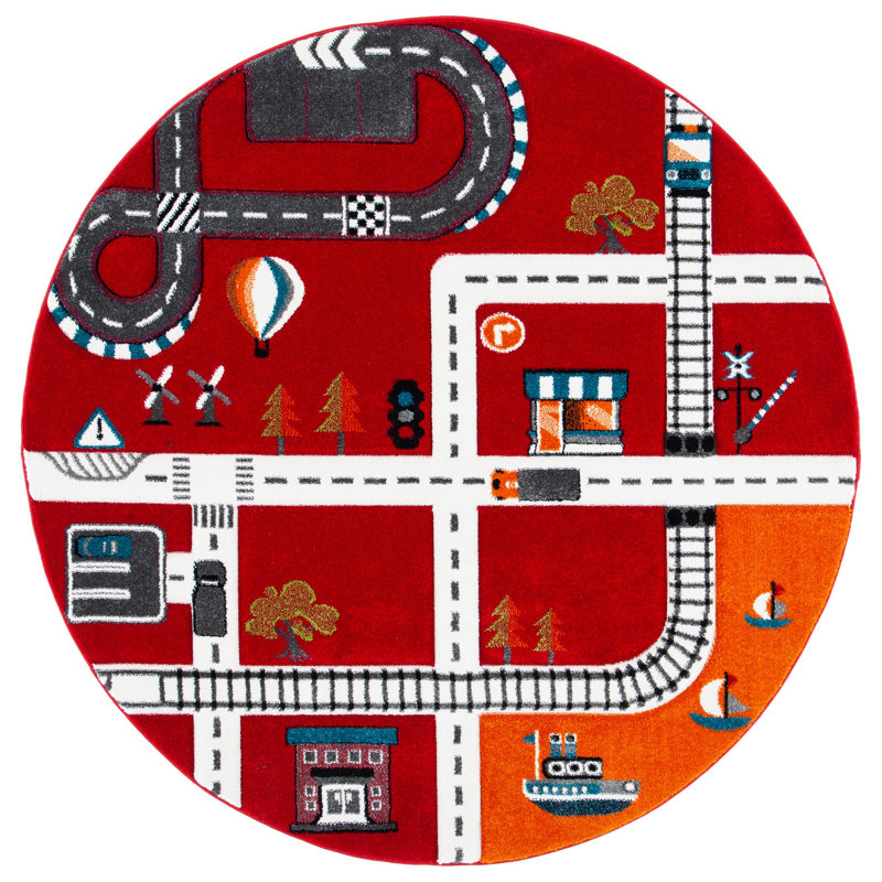 Tapis Alcantar Kids Performance 100, Rond 5 pi 3 po