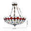 Luminaire suspendu de style lustre Tiffany E26